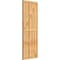 Ekena Millwork Framed Board-n-Batten Shutters w/Z-Bar, Rough Sawn Western Red Cedar, 26 7/8W x 73H, PR RBF06Z26X073RWR - alternate 2